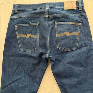 Nudie Fearless Freddie dark blue jeans